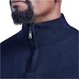 Mens 1-4 Zip Waverley Jersey Close Up Zip